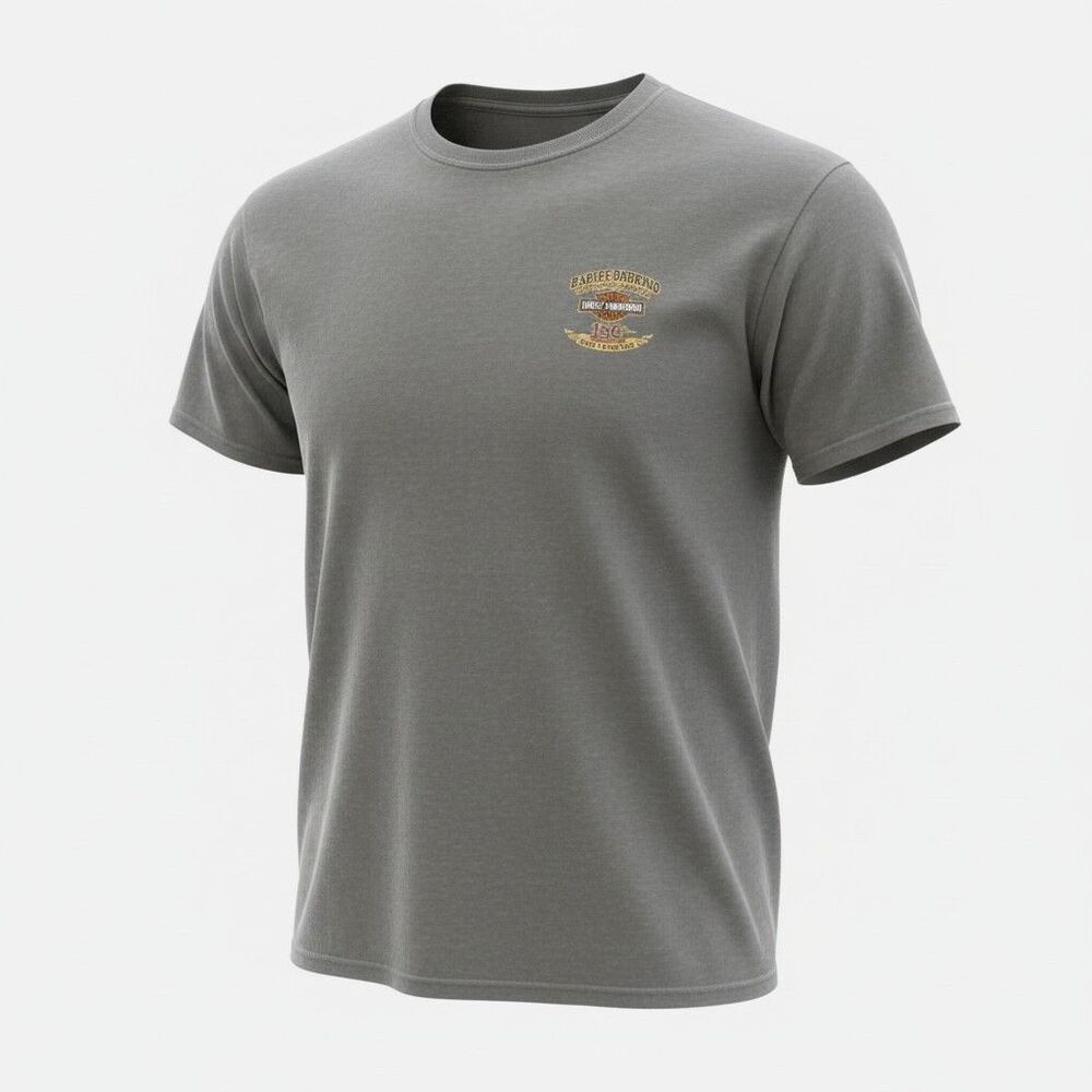 Harley Davidson Gettysburg PA Battlefield Wheatfield T-Shirt Mens XL Civil War‎